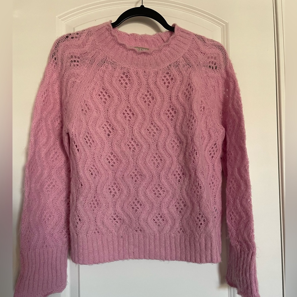 J. Crew Pink Knit Sweater